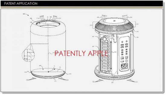 上市一年之后全新 Mac Pro 設(shè)計(jì)專利遭曝光