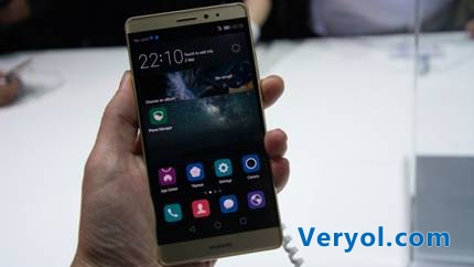 說明: Huawei Mate S review: Main shot from front