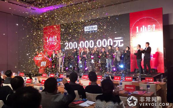 小區(qū)快點(diǎn)融資成功2億元人民幣_(tái)調(diào)整大小