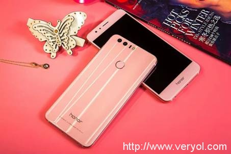 中秋潮禮首選榮耀8櫻語粉版明日首發(fā)(圖1) 說明: C:UsersFiery.yuAppDataLocalTempWeChat Files1915496303999927.jpg