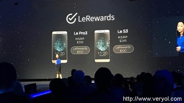 樂視在美國發(fā)布頂配新旗艦樂Pro3:驍龍821處理器售價(jià)399美元(圖1)