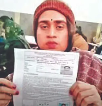 最邪門(mén)的作弊方法！印度老哥假扮女友參加考試，結(jié)果當(dāng)場(chǎng)被抓