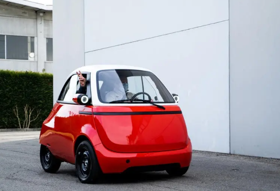 比宏光MIINI還要??！造型神似電飯煲的Microlino迷你電動(dòng)車來了