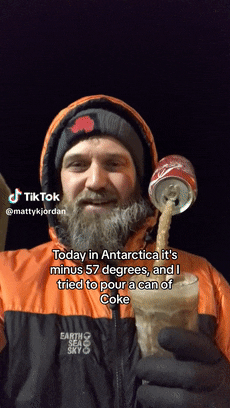 在南極尿尿會(huì)被凍住嗎？