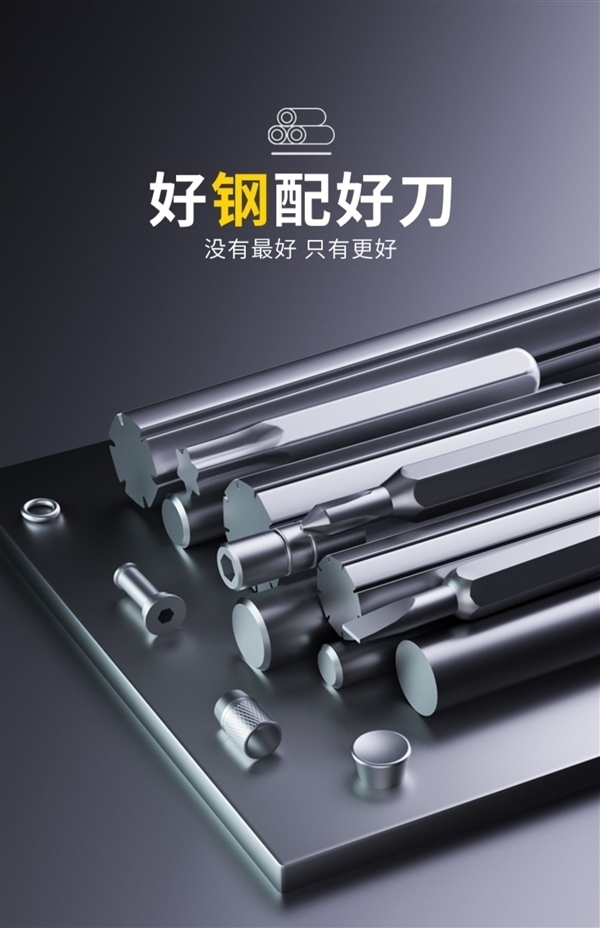 日常維修嘎嘎好用！友福工具32合一螺絲刀套裝6.9元到手