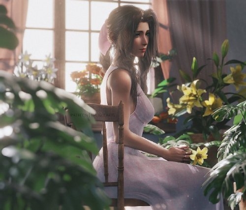 蒂法美如畫！粉絲自制《最終幻想7:重制版》3D美圖