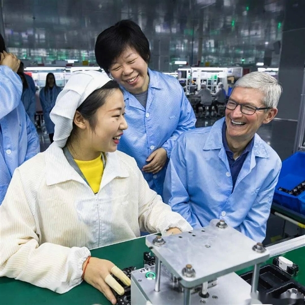 庫克三天走訪中國(guó)三個(gè)城市：參觀立訊 感謝王春來女士