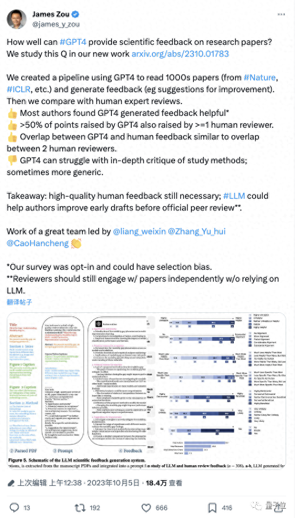 論文投Nature先問問GPT-4！斯坦福實(shí)測(cè)5000篇 一半意見跟人類評(píng)審沒差別