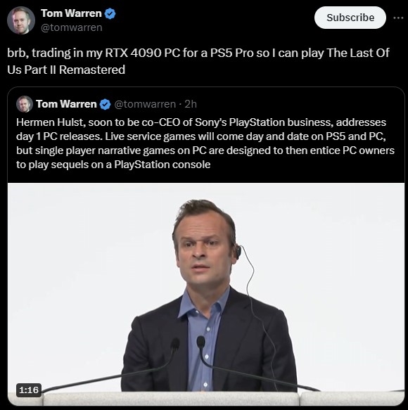 索尼繼續(xù)推進(jìn)PC陽謀