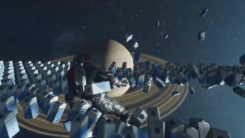 乳白色的銀河 《星空》玩家在太空中生成數(shù)千盒牛奶