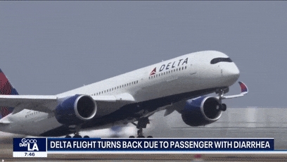 乘客腹瀉拉了一飛機導(dǎo)致緊急返航 300多人聞了一路