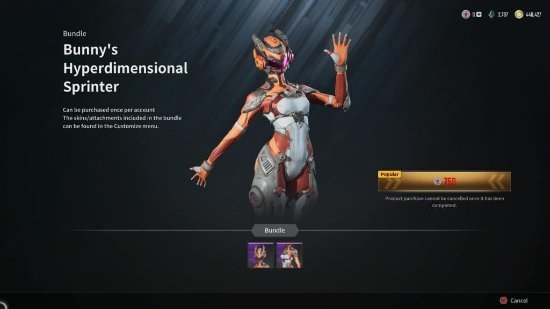 全是魅力兔女郎！《第一后裔》邦妮全皮膚盤點