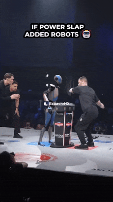 AI機(jī)器人和人類互扇耳光：你猜最后誰能贏