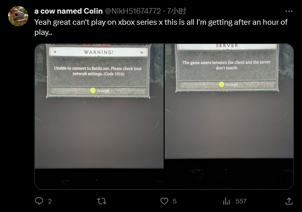 《暗黑破壞神4》Steam評價褒貶不一 第二賽季問題頻發(fā)
