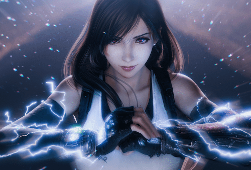 蒂法美如畫！粉絲自制《最終幻想7:重制版》3D美圖