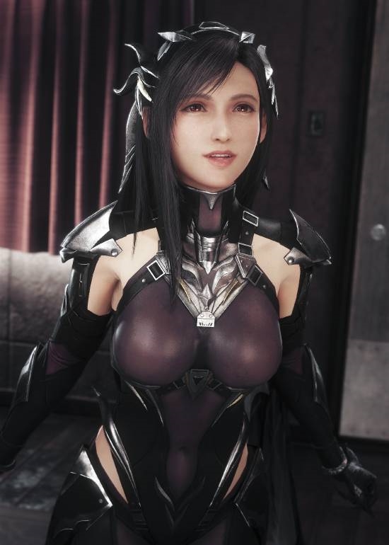 《最終幻想7：重制版》蒂法近期美圖：小護士到御姐風(fēng)全能駕馭