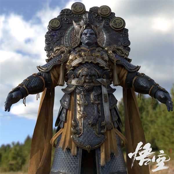 《黑神話：悟空》角色新設(shè)定圖：四大天王威武十足