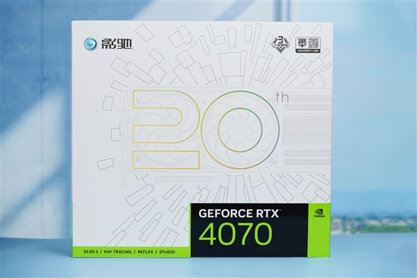 純白高顏值！影馳20周年款RTX 4070顯卡圖賞