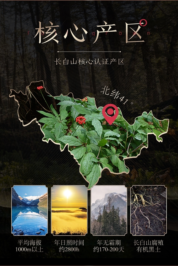 長(zhǎng)白山人參旗艦店：全須生曬參4盒99元包郵（941元大額券）