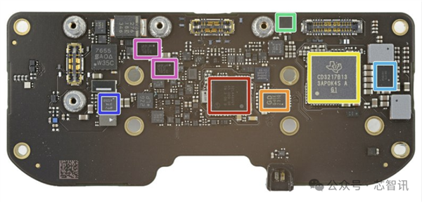 Vision Pro芯片級(jí)拆解：內(nèi)含大量TI芯片 還有一顆國(guó)產(chǎn)芯片！