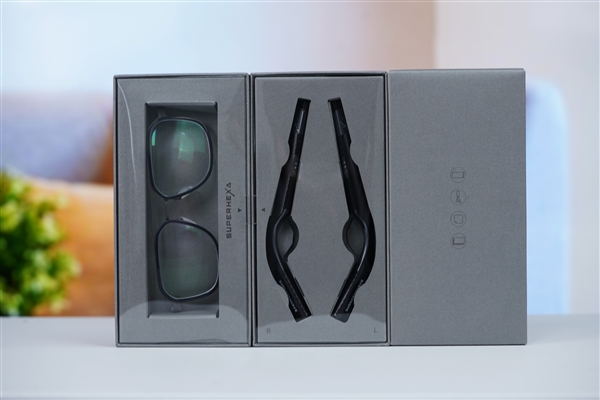 30.9克超輕設(shè)計(jì)！界環(huán)AI音頻眼鏡圖賞