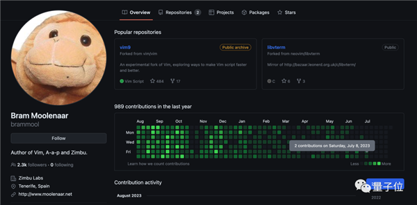 “編輯器之神Vim”之父去世 網友：他改變了很多人的一生