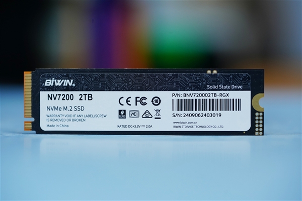 疾速6300MB/s！佰維NV7200固態(tài)硬盤(pán)圖賞