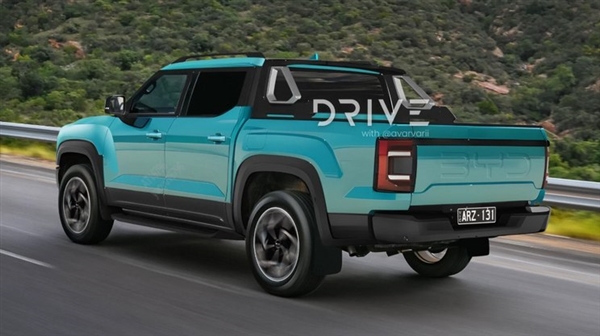 長(zhǎng)城大敵再臨！比亞迪皮卡低偽實(shí)車曝光：方正硬朗美系范兒十足