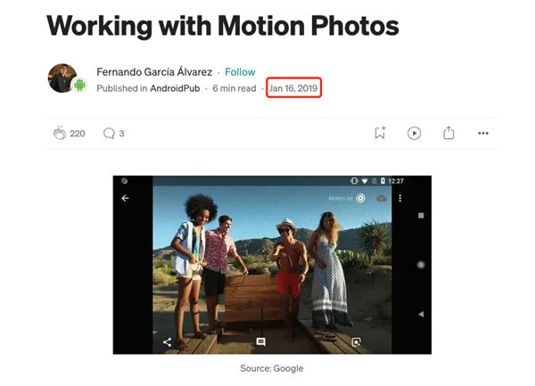 只有蘋果朋友圈才能看Live Photo 是微信不給安卓面子