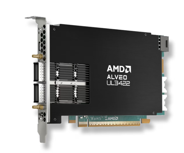 保持最低時延世界紀錄！AMD發(fā)布Alveo UL3422加速卡：尺寸減半性能不變