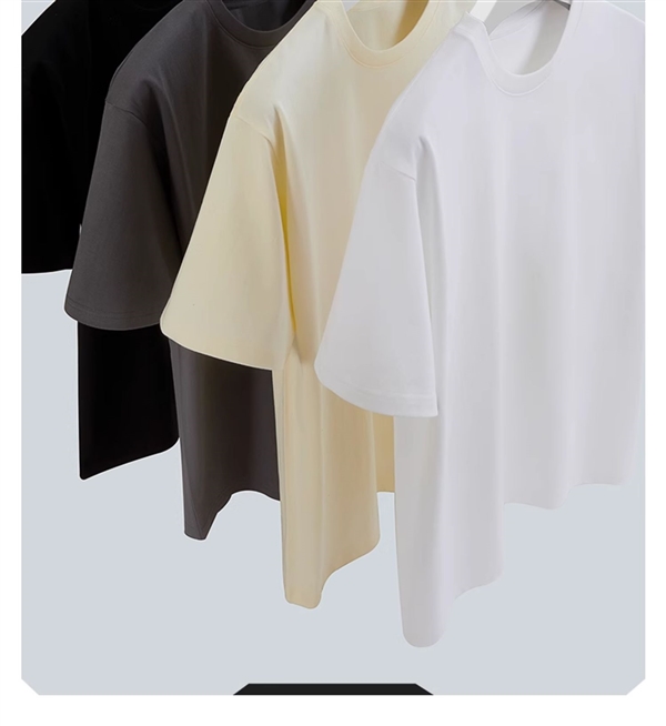 19.99元包郵：新疆棉230g重磅短袖T恤狂促（110元大額券）