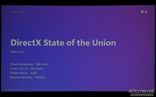 一次開發(fā)支持所有DLSS/FSR/XeSS！微軟公布全新超分技術(shù)API“DirectSR”