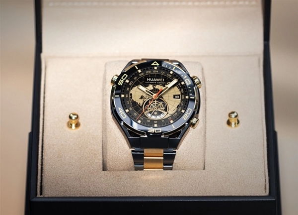 首款智能黃金表！華為WATCH ULTIMATE DESIGN非凡大師發(fā)布：支持雙向衛(wèi)星消息
