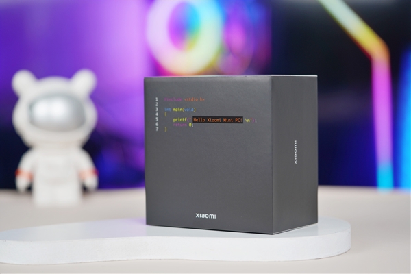 僅巴掌大小的桌面神器！小米迷你主機圖賞