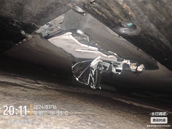 小米SU7底盤冒煙 官方：極端外力引起的極小概率的極端工況