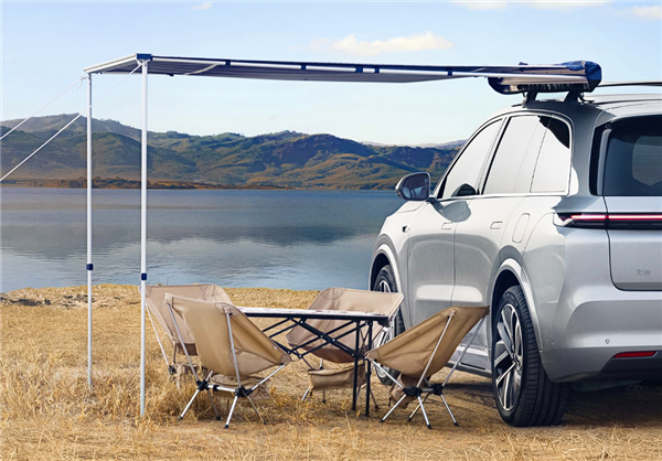 1799元 理想商城上線車(chē)頂側(cè)邊天幕：3分鐘搭建戶(hù)外半開(kāi)放小客廳