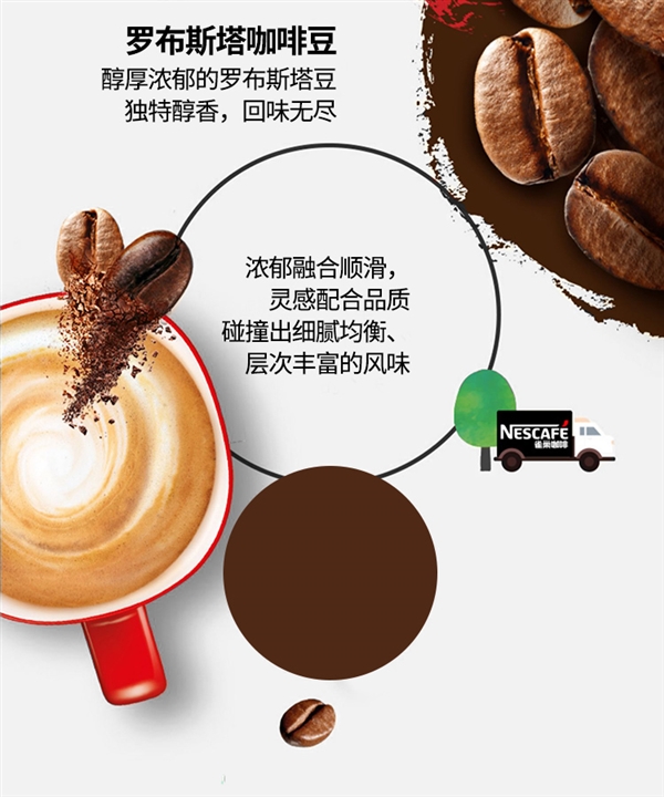 160元大額券 雀巢三合一泰國進口混合咖啡粉108條39.6元