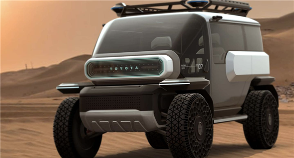 四輪電機(jī)+蜂窩輪胎！豐田“迷你版”酷路澤官圖發(fā)布：地球月球都能跑