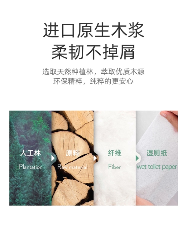 可直接丟進馬桶里！德祐濕廁紙大促：3包不到16元