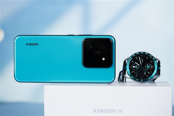 小米汽車同色！小米14、小米手表S3海灣藍(lán)定制版圖賞