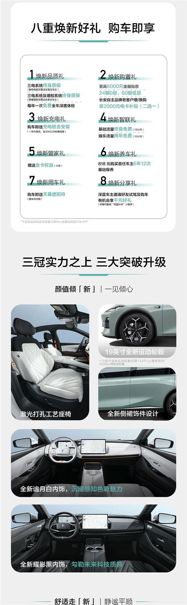 14.59萬起 新款長安深藍(lán)SL03上市：白金內(nèi)飾質(zhì)感拉滿
