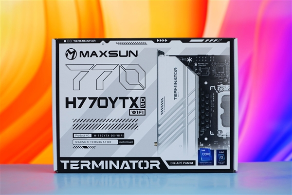 正面沒有一根線！銘瑄H770YTX D5 WIFI主板圖賞