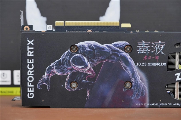 超級IP破次元壁！索泰RTX 4070 SUPER 12GB毒液聯(lián)名顯卡圖賞