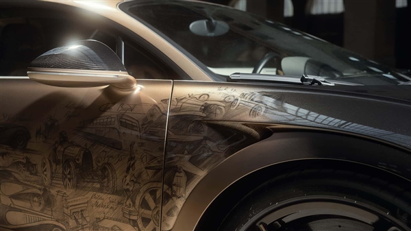 頂級(jí)奢華！布加迪Chiron Golden Era官圖發(fā)布：配8.0T W16大心臟