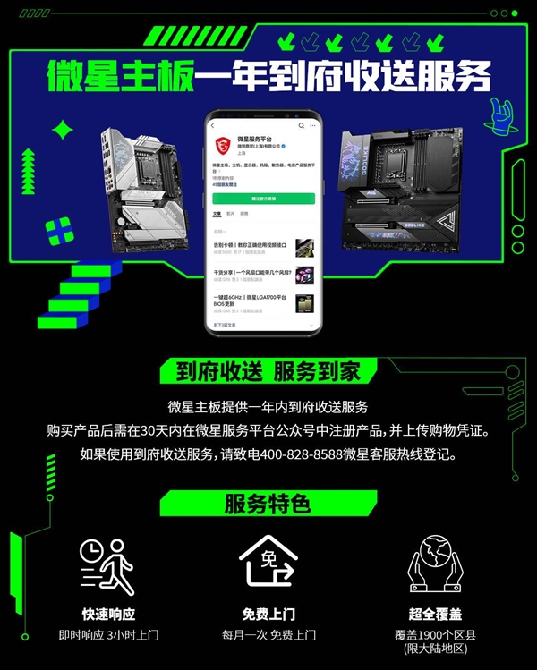 主板CPU底座彎針、斷針別慌：微星“十大幫修”免費(fèi)休！