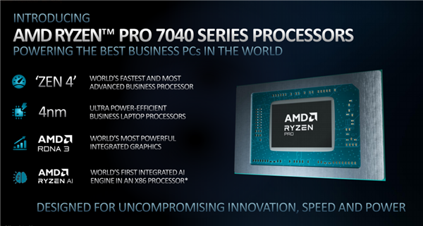 AMD Zen4雙線出擊！銳龍PRO 7000正式發(fā)布：全面領(lǐng)先蘋果M2 Pro