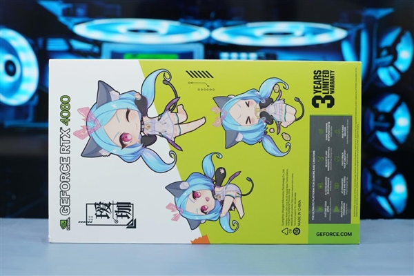 純白陶瓷設(shè)計耳目一新！銘瑄RTX 4080璦珈圖賞