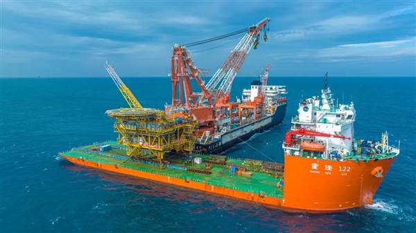 我國海上首個(gè)超高溫超高壓氣田生產(chǎn)平臺(tái)就位：可年產(chǎn)6億立方米