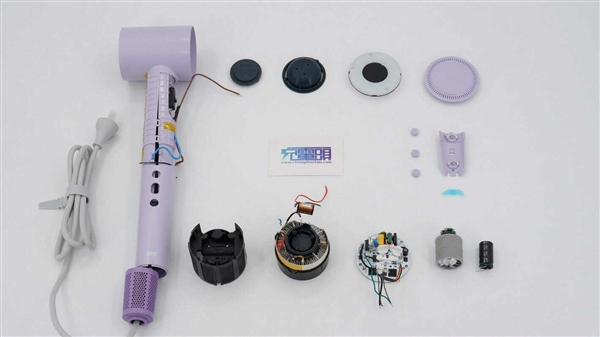 全部采用無刷電機(jī) 八款市售電吹風(fēng)拆解匯總
