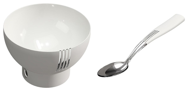 日本發(fā)明自帶“咸味”的勺子 不放鹽也能嘗到味道